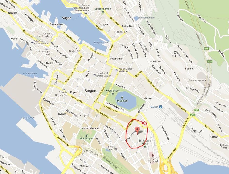 80 Square Metre Flat In The Heart Of Bergen - 2 Big Bedrooms Eksteriør billede